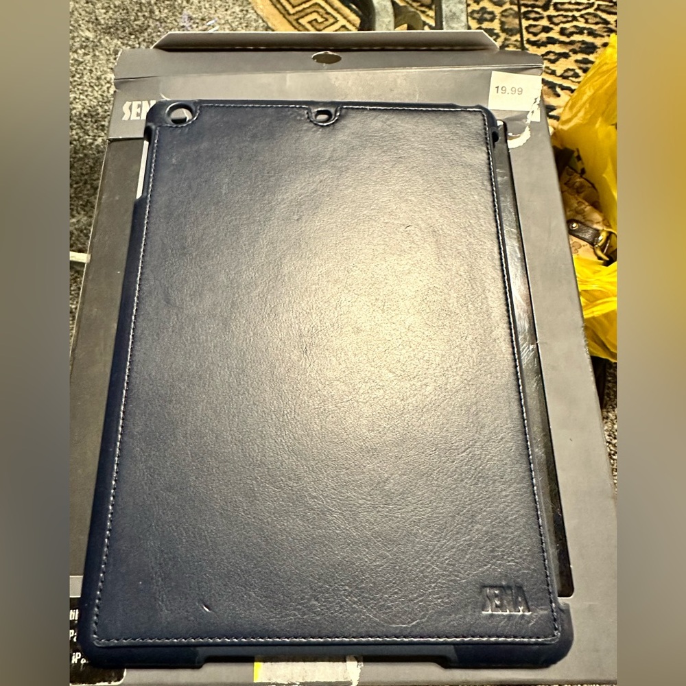 Leather Ipad cover/case for Ipad air and Ipad 9.7 inch.  Brand new in the box